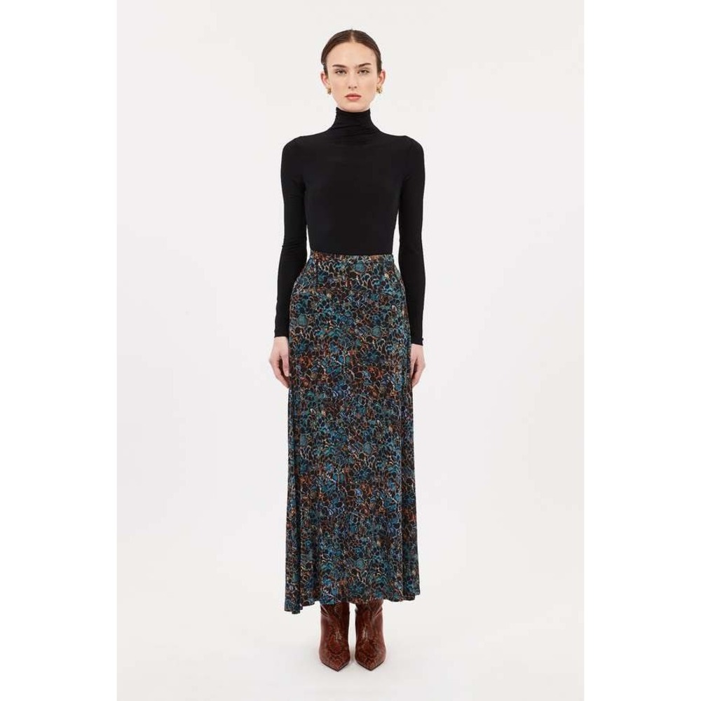 Ulla Johnson Paola Maxi Skirt in Caribaea Size Medium